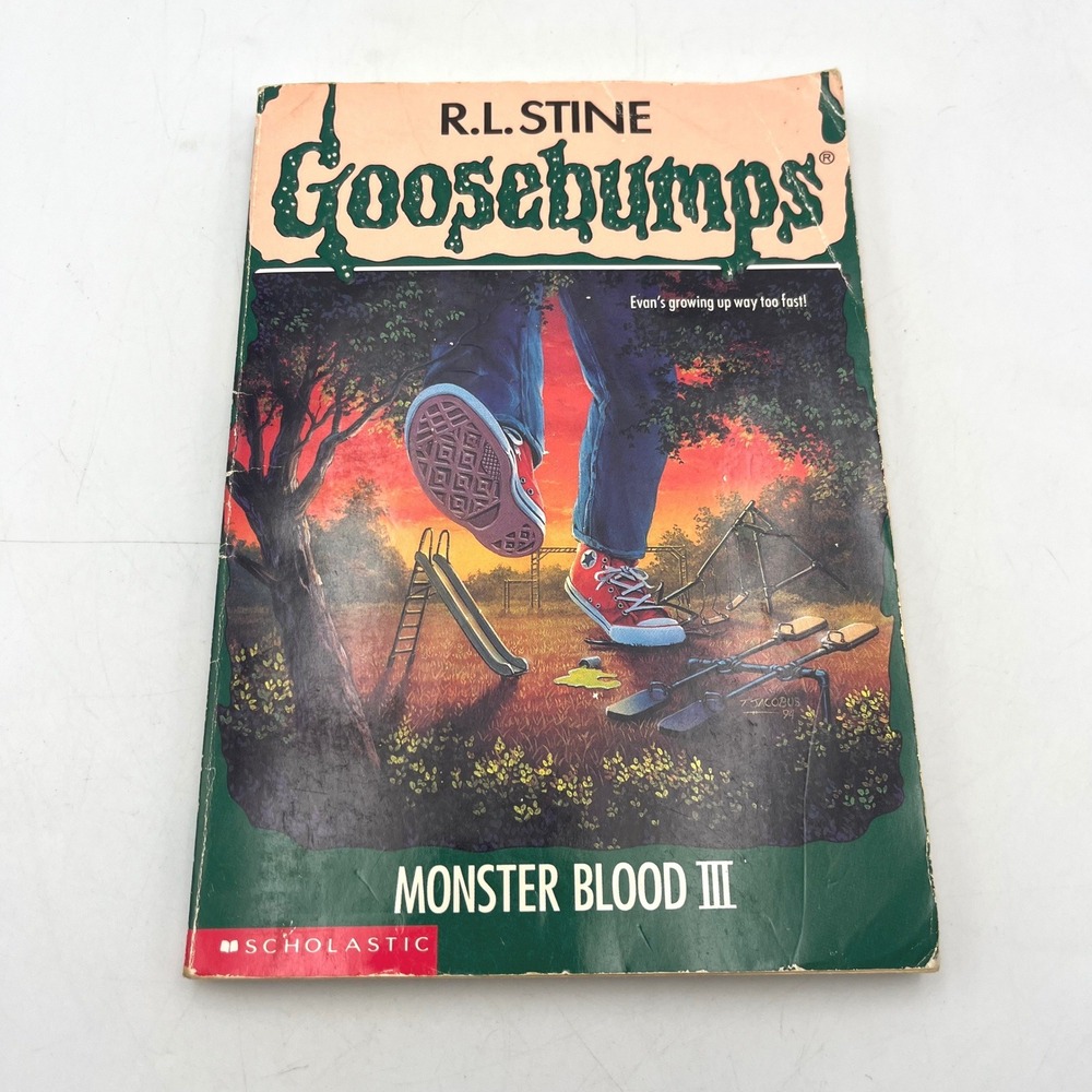 Goosebumps #29 Monster Blood III R.L. Stine 1995 5th Printing Vintage
